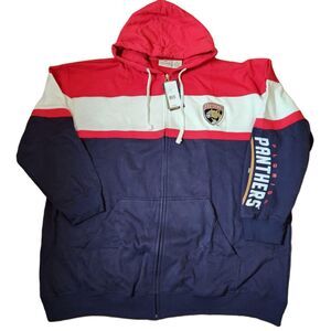 Florida Panthers NHL Full‑Zip Hoodie Men’s 4XL Fanatics NWT